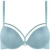 Push-Up BH SPACE ODYSSEY STYLE Shining Blue And Silver Von Marlies Dekkers -Marlies Dekkers Verkaufsgeschäft push up bh hellblau 35081 space odyssey push up bra silver blue marlies dekkers