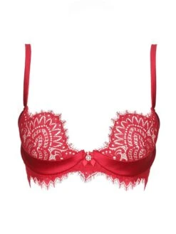 BLACK SWAN Spitzen Push Up BH Von Prelude Milano -Marlies Dekkers Verkaufsgeschäft push up bh pads spitze ys285 rot black swan prelude milano 2