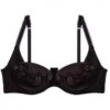 Seide Schalen-BH PARK AVENUE Von Dita Von Teese -Marlies Dekkers Verkaufsgeschäft push up bh park avenue schwarz dita von teese 2