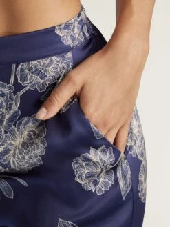 100% Seide Hose TOI MON AMOUR Von Aubade 22 100% Seide Hose TOI MON AMOUR Von Aubade -Marlies Dekkers Verkaufsgeschäft pyjamahose toi mon amour qs60 nachtblau aubade 5