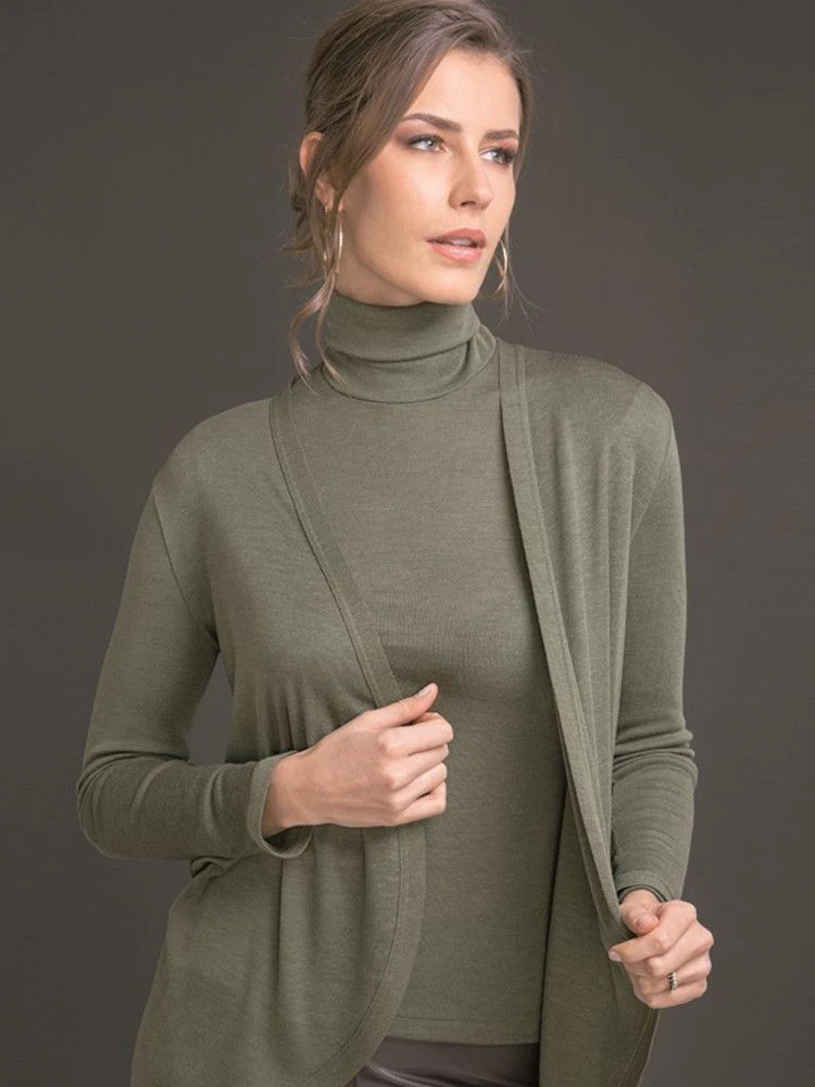 Merinowolle Seide ROLLKRAGEN SHIRT Von Artimaglia 4 Merinowolle Seide ROLLKRAGEN SHIRT Von Artimaglia – Bild 2