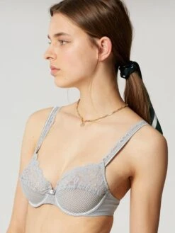 Spitze Vollschalen-BH GABY Von Maison Lejaby -Marlies Dekkers Verkaufsgeschäft schalen bh perlgrau 13833 gaby maison lejaby 1