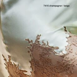 100% Seide Seidentop RARE Mit Spitze Von Marjolaine -Marlies Dekkers Verkaufsgeschäft seide 7416 champagner beige marjolaine 1