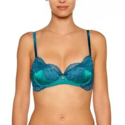 Seide Balconette BH ADRIANA Von Millesia 10 Seide Balconette BH ADRIANA Von Millesia -Marlies Dekkers Verkaufsgeschäft seide balconette bh adriana m1330 tuerkis blau millesia lingerie 1
