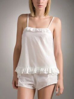 Shorts ANGEL FLIRT Suite B -Marlies Dekkers Verkaufsgeschäft seide batist camisole shorts champagner angel flirt suiteb