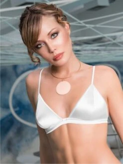 Seta Superior Stretchseide Triangel-BH REGALE Uni Von Cotton Club -Marlies Dekkers Verkaufsgeschäft seide bh regale champagner cotton club 1 1 1 1 1