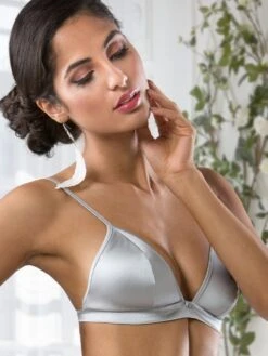 Seta Superior Stretchseide Triangel-BH REGALE Uni Von Cotton Club -Marlies Dekkers Verkaufsgeschäft seide bh regale silber seta superior cotton club 1 1 1 1