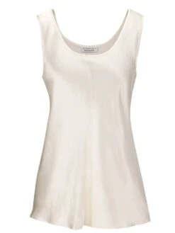 100% Seide Camisole Top KLASSIK SATIN Unifarben Von Eva B. Bitzer -Marlies Dekkers Verkaufsgeschäft seide camisole 27318232 champagner eva bitzer 1 1