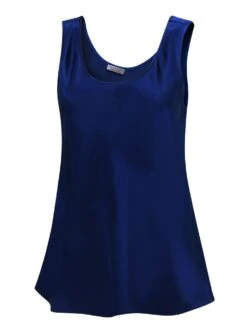 100% Seide Camisole Top KLASSIK SATIN Klassische Farben Von Eva B. Bitzer -Marlies Dekkers Verkaufsgeschäft seide camisole 27318232 dunkelblau bitzer 1 1