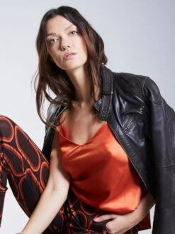 100% Seide Camisole Top KLASSIK SATIN Klassische Farben Von Eva B. Bitzer -Marlies Dekkers Verkaufsgeschäft seide camisole 27318232 ginger bitzer 1 1