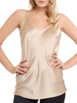 Seide Camisole Top SEDUZIONE DI SETA Elegant Von Gattina -Marlies Dekkers Verkaufsgeschäft seide camisole top 381486 gold seduzione di seta gattina 2 1 1 1 1