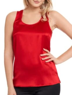 Seide Camisole Top SEDUZIONE DI SETA Elegant Von Gattina -Marlies Dekkers Verkaufsgeschäft seide camisole top 381486 leuchtend rot seduzione di seta gattina 1 1 1 1