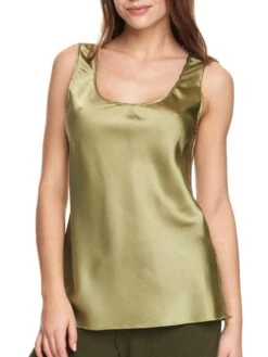 Seide Camisole Top SEDUZIONE DI SETA Elegant Von Gattina -Marlies Dekkers Verkaufsgeschäft seide camisole top 381486 salbei gruen seduzione di seta gattina 1 1 1 1