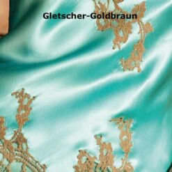 Seiden-Longtop JARDIN 100% Seide Von Marjolaine -Marlies Dekkers Verkaufsgeschäft seide gletscher goldbraun marjolaine 2 1