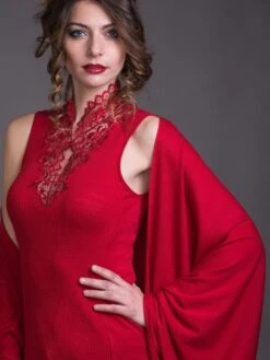 Merinowolle-Seide STOLA Schultertuch Von Artimaglia 21 Merinowolle-Seide STOLA Schultertuch Von Artimaglia -Marlies Dekkers Verkaufsgeschäft seide merino stola tuch 7030 28600 rot artimaglia 2 2 1 1