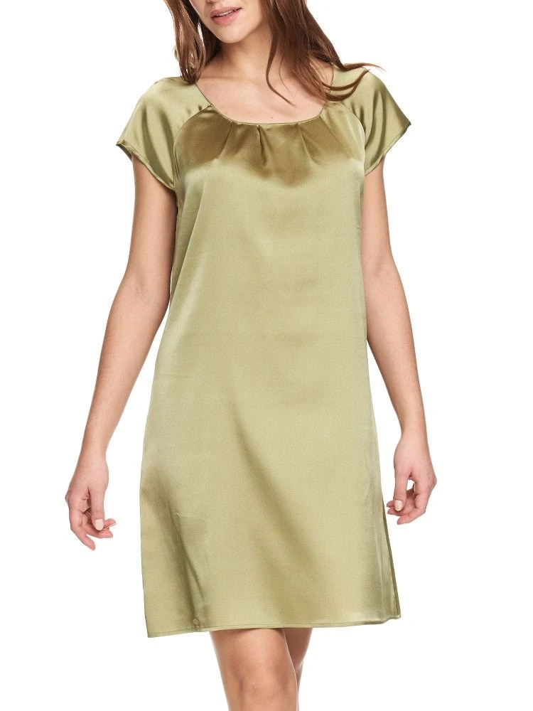 Seide Kurzarm Nachtkleid SEDUZIONE DI SETA Von Gattina 7 Seide Kurzarm Nachtkleid SEDUZIONE DI SETA Von Gattina – Bild 5