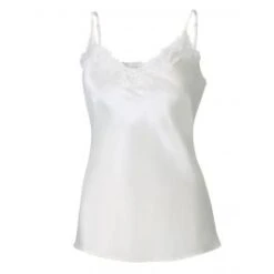 100% Seidentop SATIN + LACE Kurz Von Eva B. Bitzer