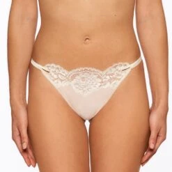 Seide String ADRIANA Von Millesia -Marlies Dekkers Verkaufsgeschäft seide string adriana m1388 goldsand millesia lingerie 1
