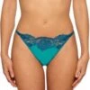 Seide String ADRIANA Von Millesia -Marlies Dekkers Verkaufsgeschäft seide string adriana m1388 tuerkis blau millesia lingerie 1