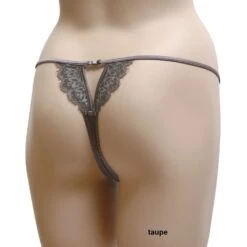 Seta Superior Stretchseide String SUBLIME Von Cotton Club -Marlies Dekkers Verkaufsgeschäft seide string sublime taupe cotton club b