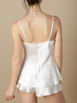 Seidentop 100% Seide ODON Von Marjolaine -Marlies Dekkers Verkaufsgeschäft seide top odon naturel soie unie marjolaine 2