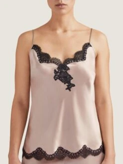 100% Seide Top TOI MON AMOUR Klassische Farben Von Aubade -Marlies Dekkers Verkaufsgeschäft seide top qs38 sonate altrosa schwarz 2 toi moi amour aubade 4 1 1 1