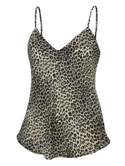 100% Seide Trägertop KLASSIK SATIN Unifarben Von Eva B. Bitzer -Marlies Dekkers Verkaufsgeschäft seide traegertop 27318213 leopard bitzer 1 1