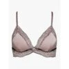 Seide Triangel BH FEMME GLAMOUR Altrosa-schwarz Von Aubade 2 Seide Triangel BH FEMME GLAMOUR Altrosa-schwarz Von Aubade -Marlies Dekkers Verkaufsgeschäft seide triangel bh md10 altrosa 1 femme glamour aubade