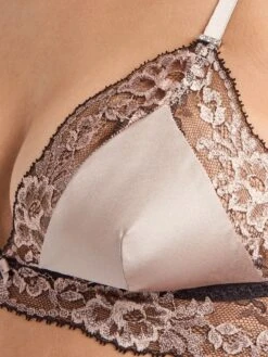 Seide Triangel BH FEMME GLAMOUR Altrosa-schwarz Von Aubade 13 Seide Triangel BH FEMME GLAMOUR Altrosa-schwarz Von Aubade -Marlies Dekkers Verkaufsgeschäft seide triangel bh md10 altrosa 1 femme glamour aubade 5