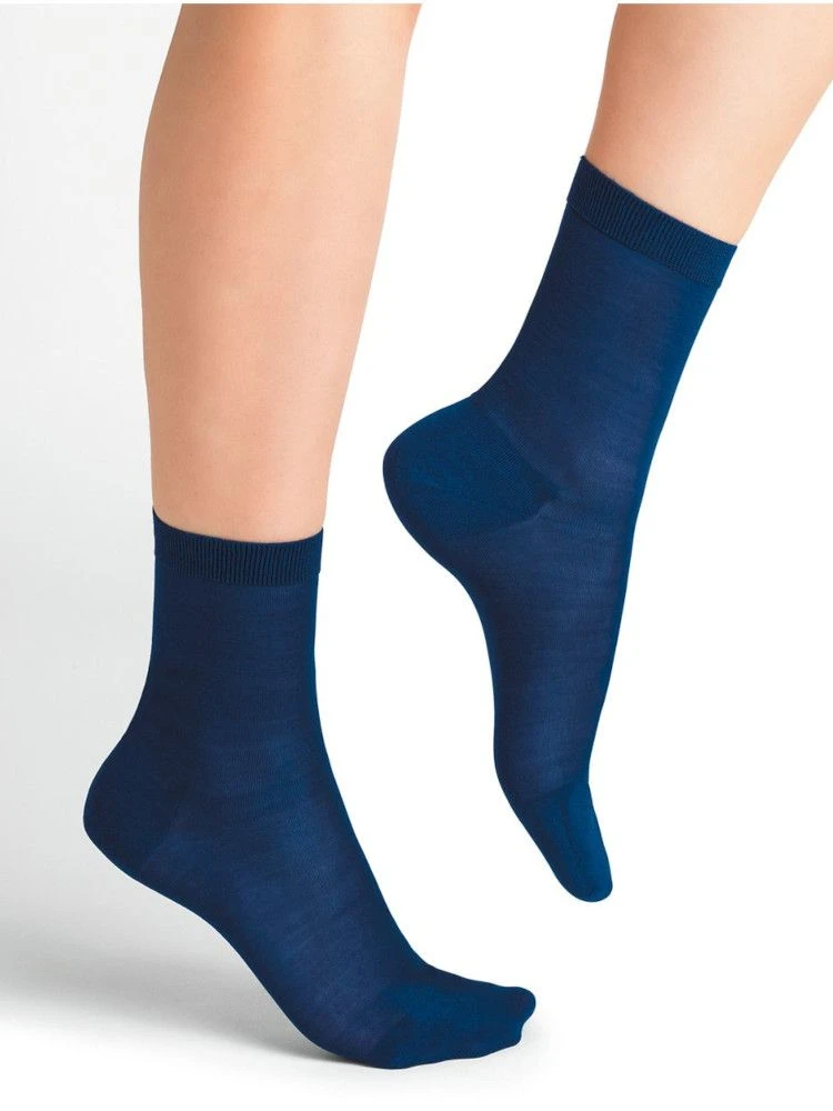 Damen Seidensocken Glatt Aus 100% Seide Von Bleuforêt 6 Damen Seidensocken Glatt Aus 100% Seide Von Bleuforêt – Bild 4