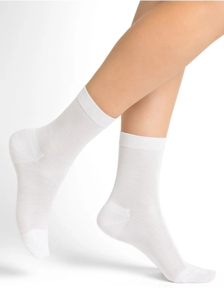 Damen Seidensocken Glatt Aus 100% Seide Von Bleuforêt 4 Damen Seidensocken Glatt Aus 100% Seide Von Bleuforêt – Bild 2