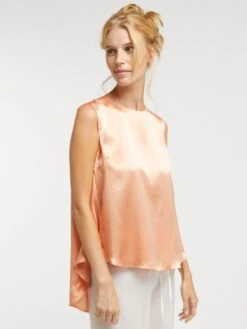 Seidentop BIANCA Von Vivis -Marlies Dekkers Verkaufsgeschäft seidentop bianca v00391 salmone vivis 4 1 1