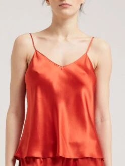 Seidentop CARLA Von Vivis -Marlies Dekkers Verkaufsgeschäft seidentop carla v0001 paprika vivis