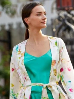 Seidentop 100% Seide CLASSICO Von Luna Di Seta - Viele Farben -Marlies Dekkers Verkaufsgeschäft seidentop vlst08005 jade gruen luna di seta 3 2 1 1