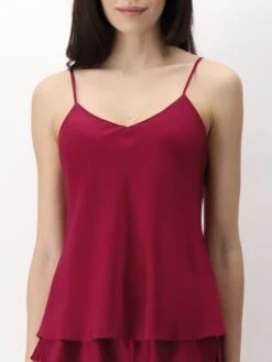 Seidentop 100% Seide CLASSICO Von Luna Di Seta - Viele Farben -Marlies Dekkers Verkaufsgeschäft seidentop vlst08005 rouge luna di seta 3 2 1 1