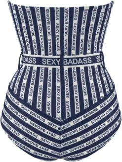 Badeanzug SEXY BADASS Blau-weiss Von Marlies Dekkers 12 Badeanzug SEXY BADASS Blau-weiss Von Marlies Dekkers -Marlies Dekkers Verkaufsgeschäft sexy badass badeanzug blau weiss 35024 b 2 marlies dekkers