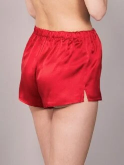 100% Seide SHORTS Von Eva B. Bitzer KLASSIK SATIN -Marlies Dekkers Verkaufsgeschäft shorts seide satin 27318245 rubin eva bitzer 3 1