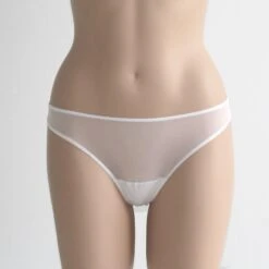 Tüll- String PETITS BIJOUX Von La Perla -Marlies Dekkers Verkaufsgeschäft slip champagner beige la perla