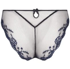 Seiden Slip SPLENDEUR SOIE Von Lise Charmel -Marlies Dekkers Verkaufsgeschäft slip verfuehrung seide acc0780 dunkelblau 5276 splendeur soie lise charmel