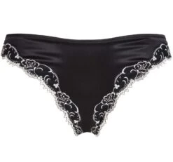 Seiden Slip SPLENDEUR SOIE Von Lise Charmel -Marlies Dekkers Verkaufsgeschäft slip verfuehrung seide acc0780 schwarz 8110 splendeur soie lise charmel 2