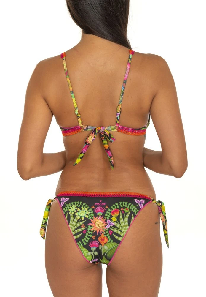 Triangel-Bikini JUNGLE ATTITUDE Schwarz Von Pin-Up Stars 5 Triangel-Bikini JUNGLE ATTITUDE Schwarz Von Pin-Up Stars – Bild 3