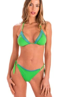 Triangel-Bikini MAIN Grün Von Pin-Up Stars -Marlies Dekkers Verkaufsgeschäft slip bikini pb195f gruen pin up stars