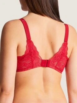 Komfort Triangel BH ROSESSENCE HK Spitze Von Aubade -Marlies Dekkers Verkaufsgeschäft spitze dessous hk12 02 3 gala rot rosessence aubade 14