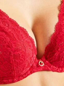 Bügel-BH ROSESSENCE HK Spitze Von Aubade -Marlies Dekkers Verkaufsgeschäft spitze dessous hk12 5 gala rot rosessence aubade 14 1