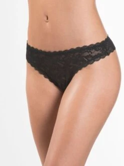 String ROSESSENCE HK Spitze Von Aubade -Marlies Dekkers Verkaufsgeschäft spitze dessous hk26 2 noir schwarz rosessence aubade 1 1 1