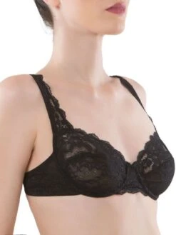 Bügel-BH Leavers Spitze GEMMA Basic Von Cotton Club Rubino -Marlies Dekkers Verkaufsgeschäft spitze lingerie gemma schwarz cotton club dessous 9