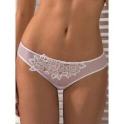 Brasiliana Slip Spitze CARIBIA Von Cotton Club Oro Desert Rose