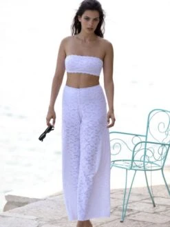 Strandhose Aus Spitze MALI 80 Von Pain De Sucre -Marlies Dekkers Verkaufsgeschäft strandhose weiss spitze mali pain de sucre