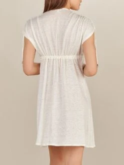 100% Leinen Strandtunika VOLCY 21 Von Pain De Sucre -Marlies Dekkers Verkaufsgeschäft strandkleid ecume volcy pain de sucre 2