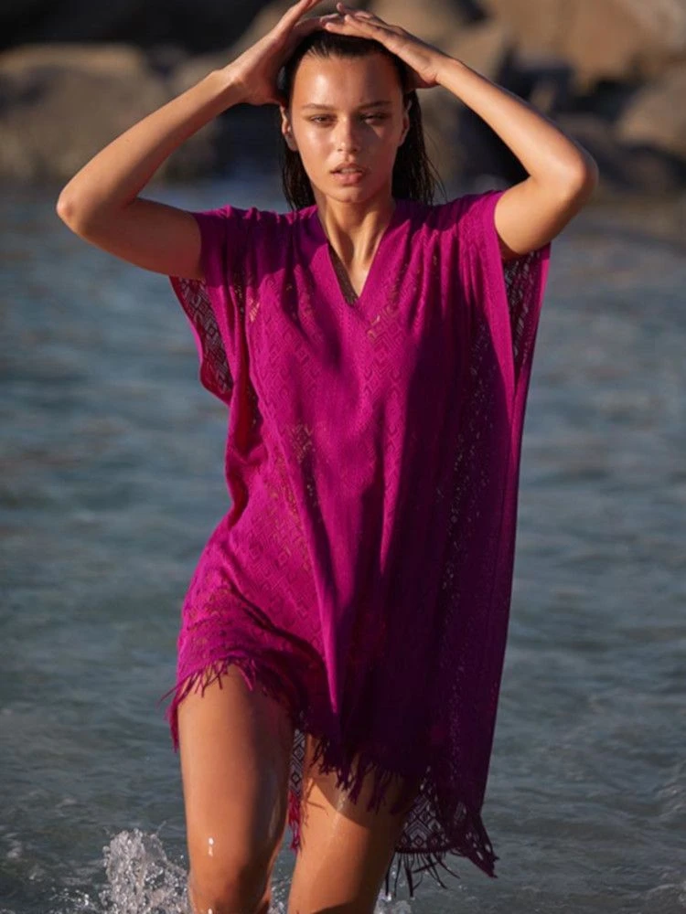 Spitze Strandtunika YLEE 23 Uni Von Pain De Sucre 5 Spitze Strandtunika YLEE 23 Uni Von Pain De Sucre – Bild 3